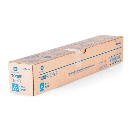 Imagine Cartus laser Konica Minolta OEM TN-321 C Laser